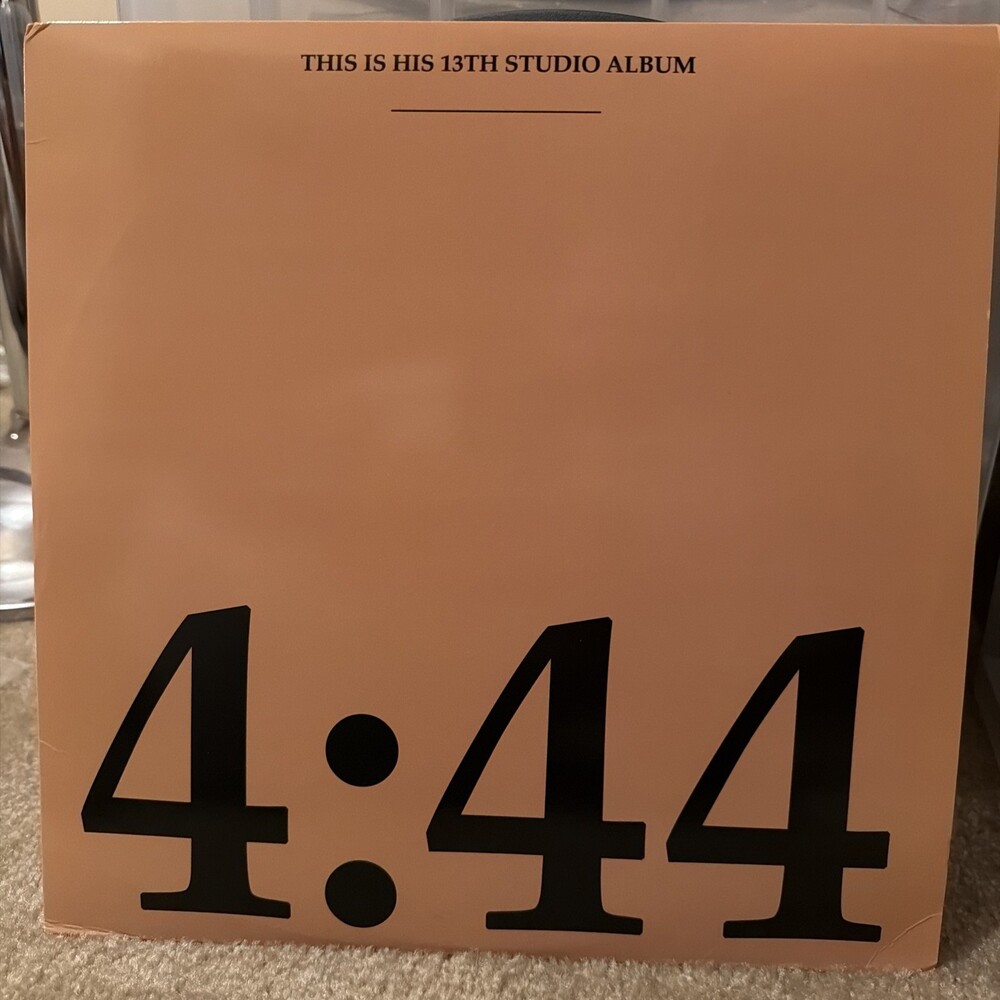 Jay Z - 4:44 Cream Color Vinyl 2 LP Record. Unplayed